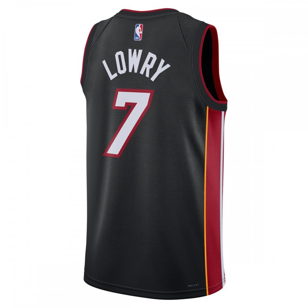 Kyle Lowry Miami Heat Unisex 2022/23 Swingman Jersey - Icon Edition - Black-Pro Kit Vault | Brand New 26/27 Sports Jerseys